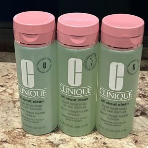 3 all about clean face washes